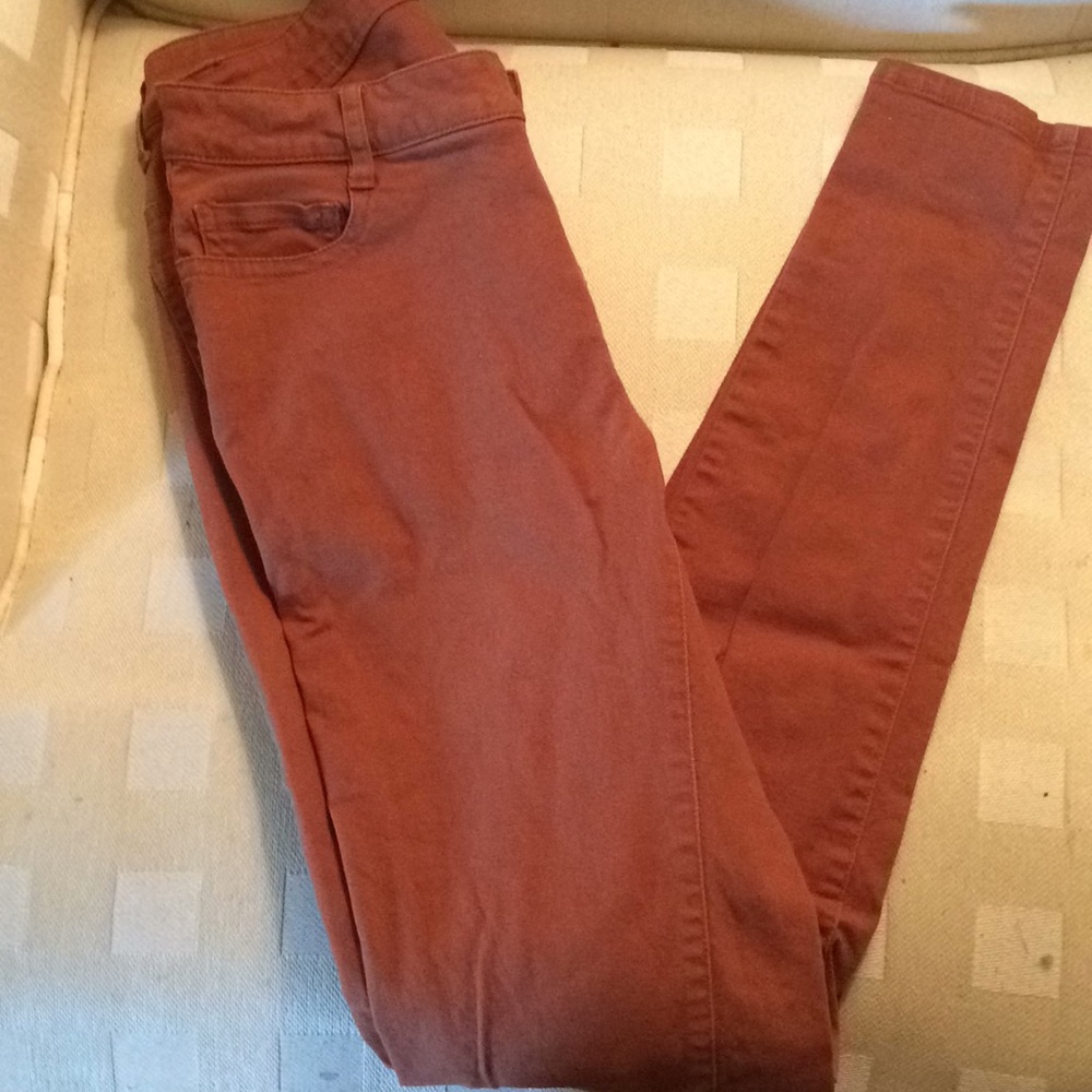 Soft cotton skinny pants